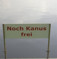 Noch Kanus frei